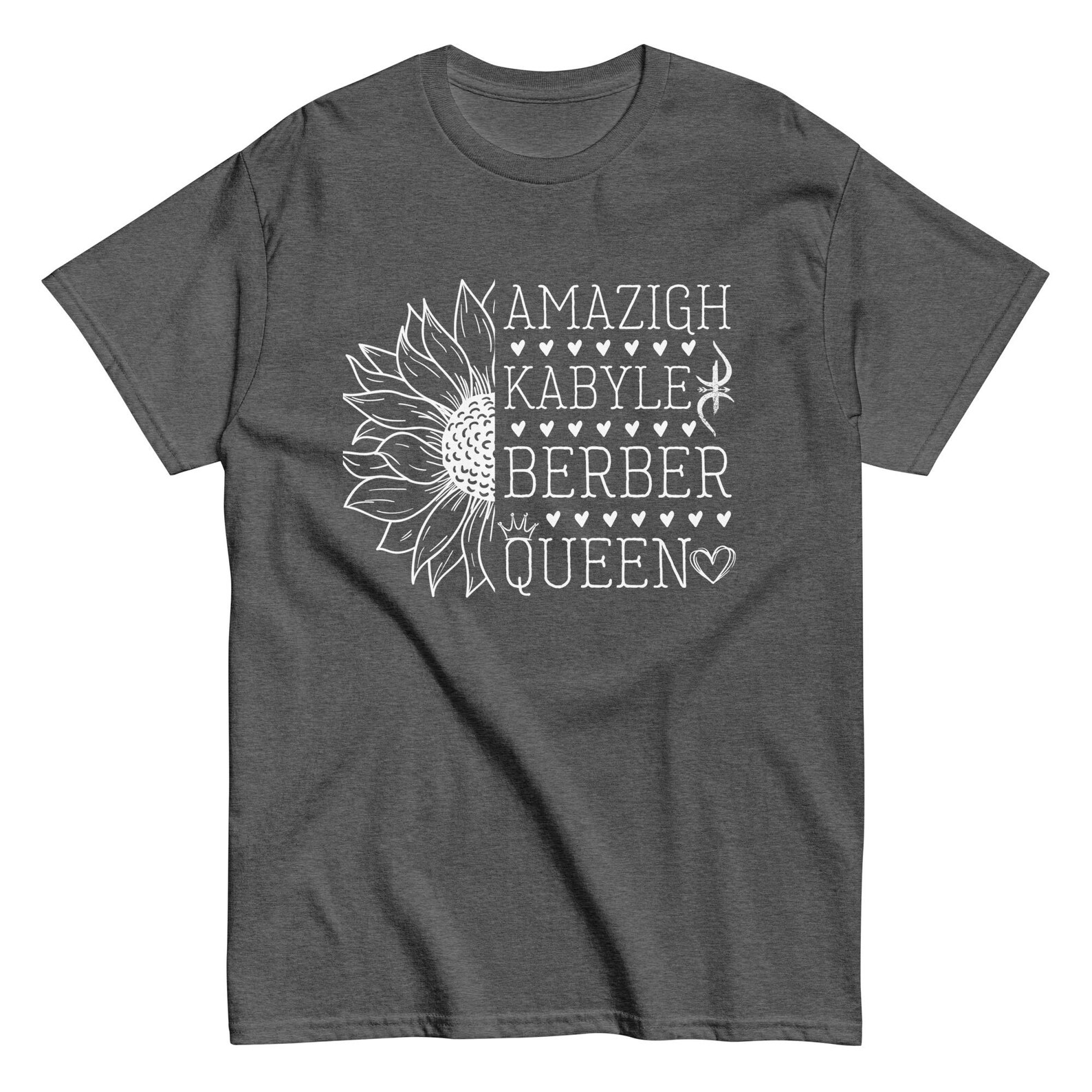Amazigh Yaz Tifinagh Kabyle Berber Symbol Graphic T-Shirt