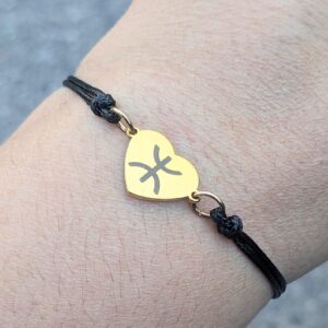 Amazigh Berber Kabyle Yaz Heart Symbol Bracelet Cultural Gift