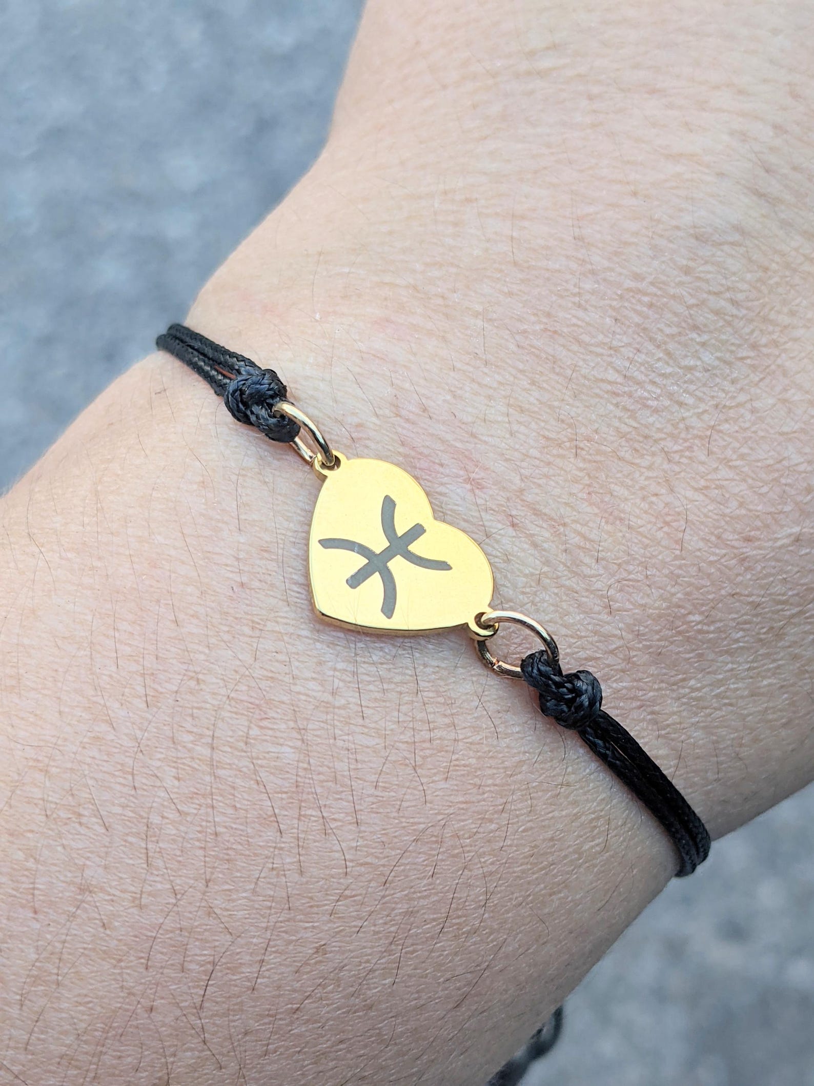 Amazigh Berber Kabyle Yaz Heart Symbol Bracelet Cultural Gift