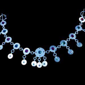 Amazigh Berber Necklace with Crystal Stones Perfect for Special Occasions