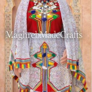 Amazigh Berber Bridal Jewelry Set with Necklace Crown Ensemble