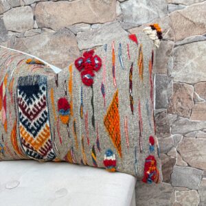 Tazenakht Berber Amazigh Cover One of a Kind Pillow