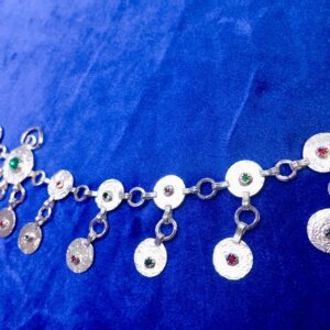 Amazigh Berber Tiznit Necklace with Colorful Stones and Artisan Design