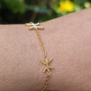 Amazigh Kabyle Berber Yaz Symbol Minimalist Jewelry Bracelet