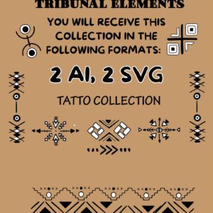 Amazigh Berber Kabyle Tattoo Symbols Digital Download Pattern Collection