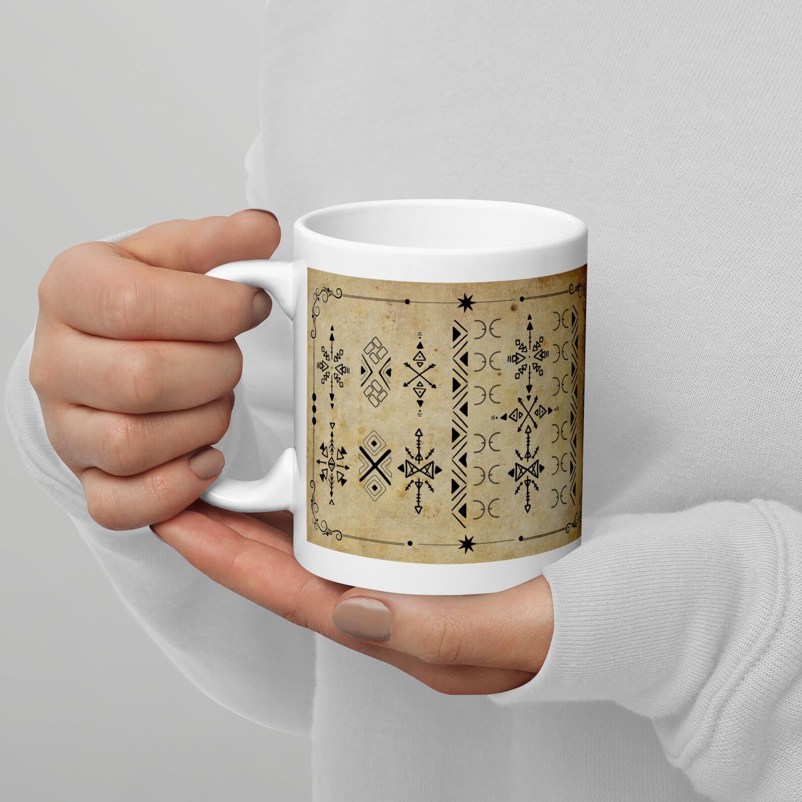 Amazigh Berber Kabyle Tifinagh Culture Mug with Your support