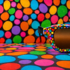 Amazigh ZELLIJ N' YILEL Mosaic Polarized Sunglasses Hand Painted Wear
