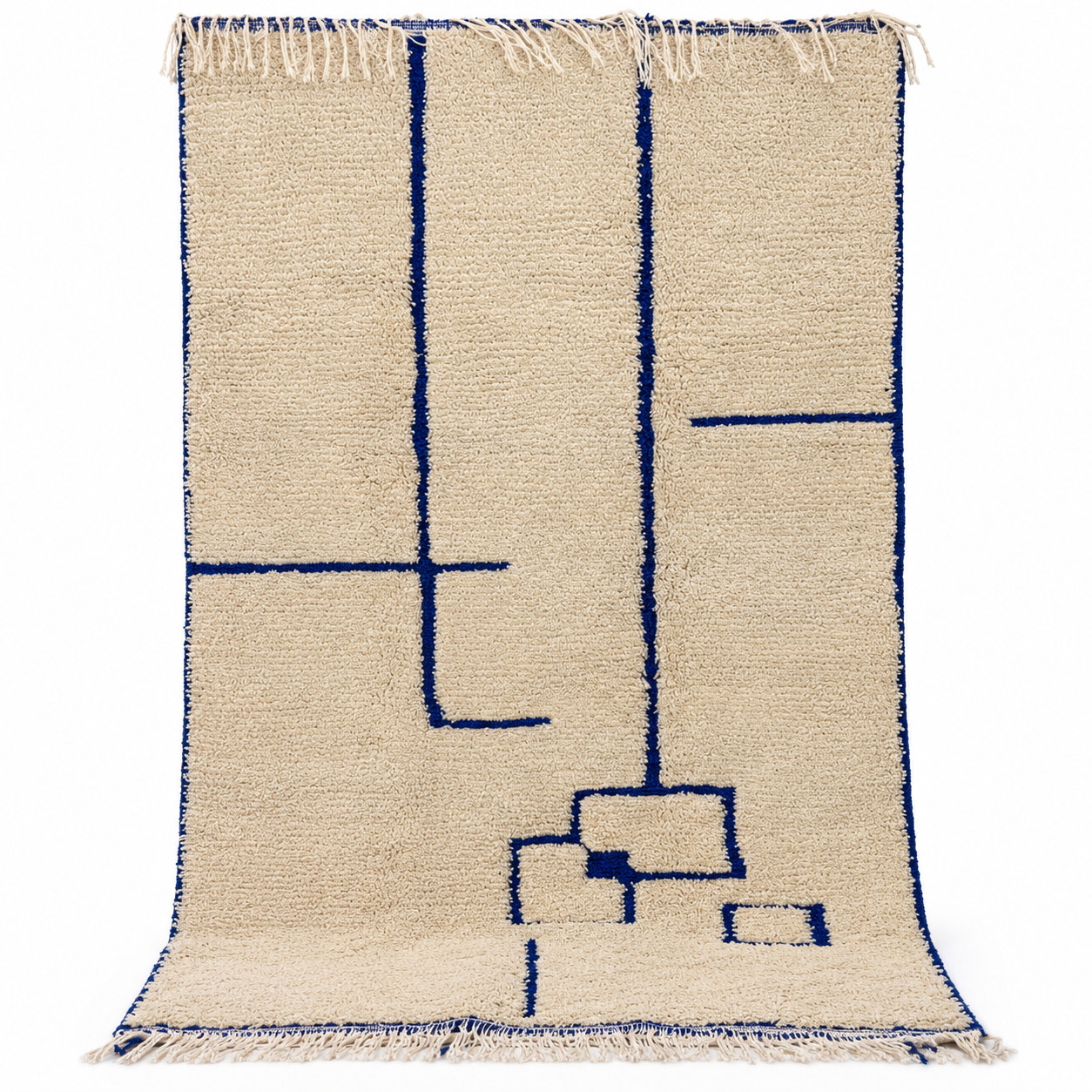 Amazigh Berber Akhnif Kilim Rug Handwoven Tribal Wool Design
