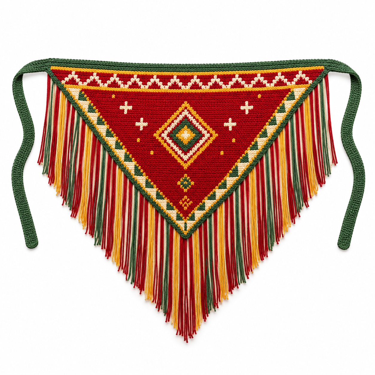 Amazigh Berber Crochet Scarf Pattern PDF Digital Download