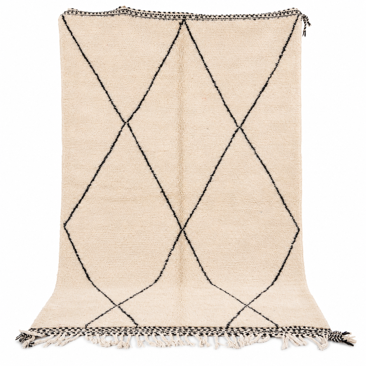 Amazigh Berber Custom HandWoven Living Wool Area Rug