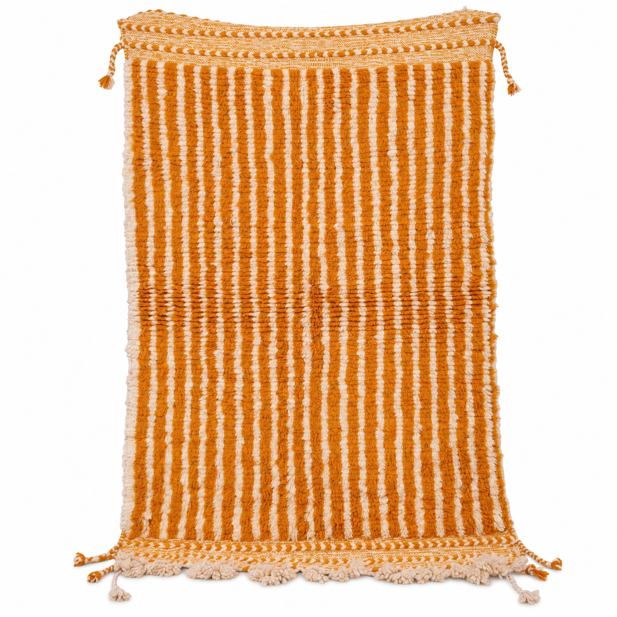 Amazigh Berber Handmade Wool Rug for Living Room Decor