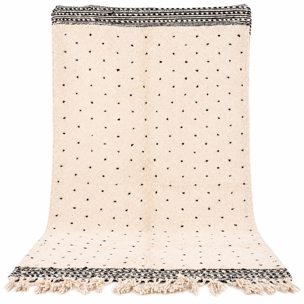 Amazigh Berber Handwoven Wool Rug Custom Living Room Design