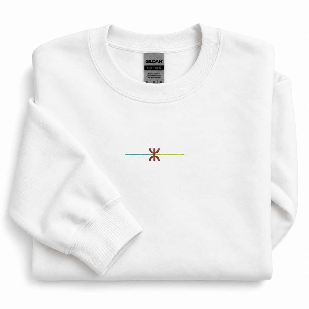 Amazigh Berber Kabyle Embroidery Unisex Sweatshirt Design Style