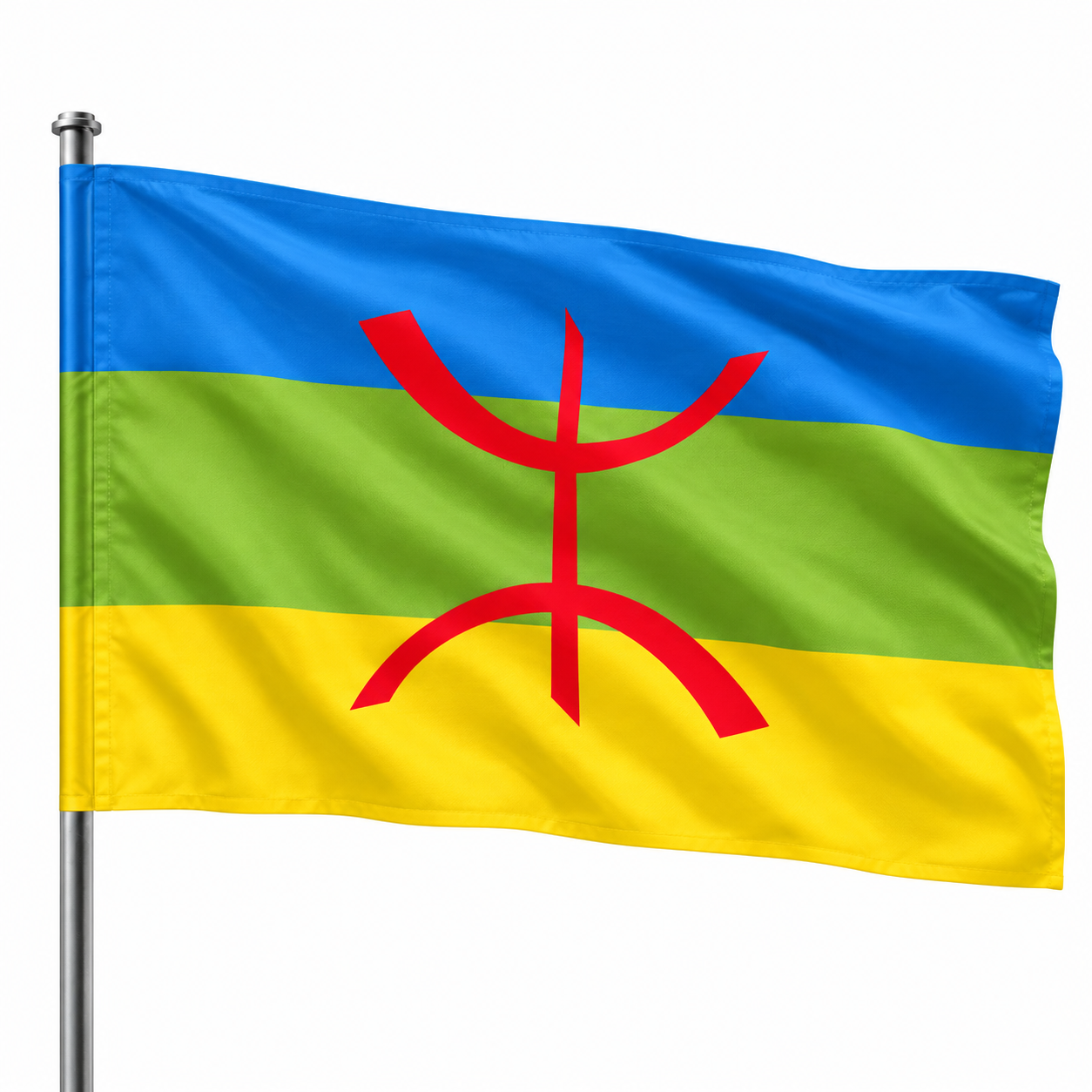 Amazigh Berber Kabyle Freedom Flag Decorative Polyester Flag