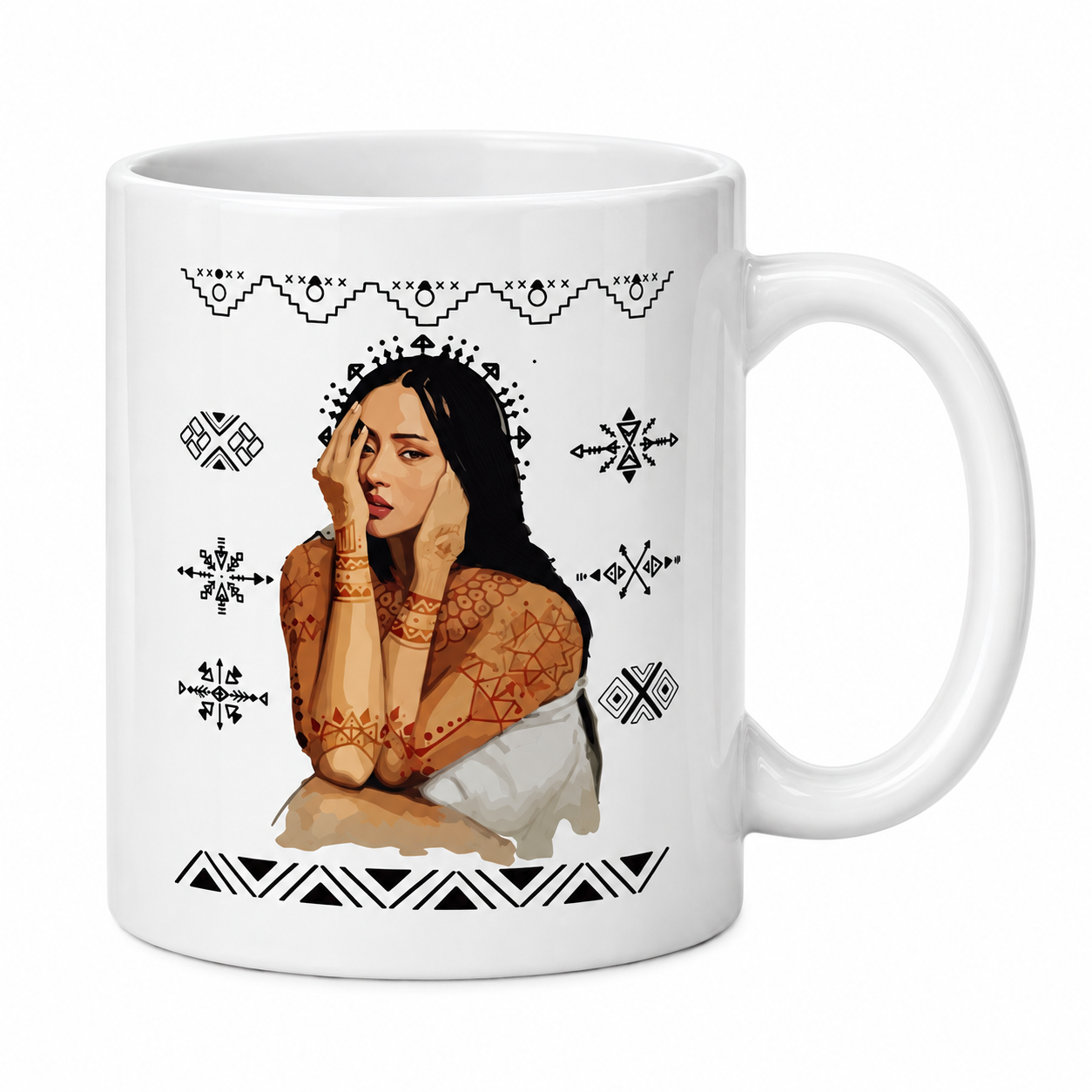 Amazigh Berber Kabyle Tifinagh Culture Symbol Graphic Mug