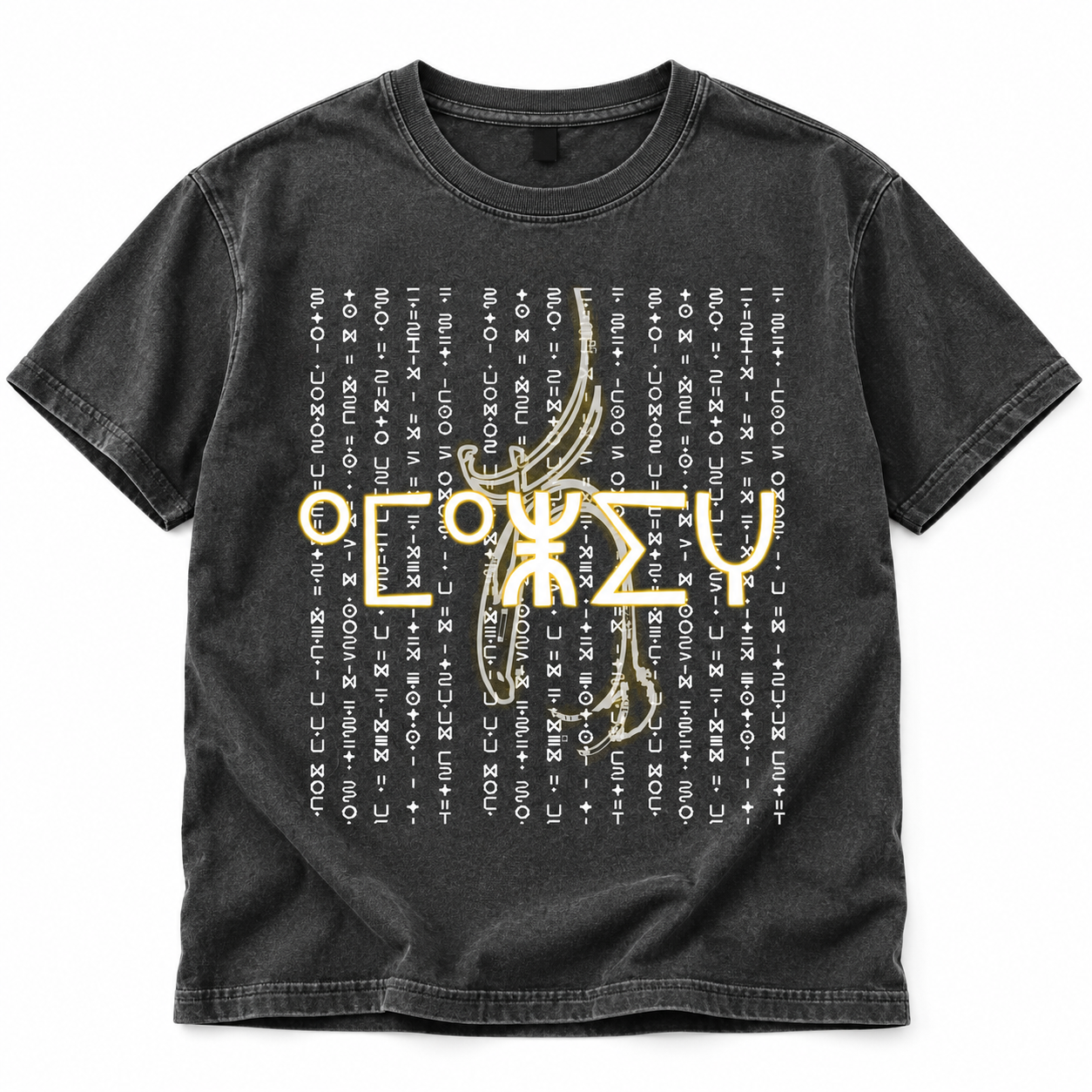 Amazigh Berber Kabyle Tifinagh Design Shirt with Cultural Symbols