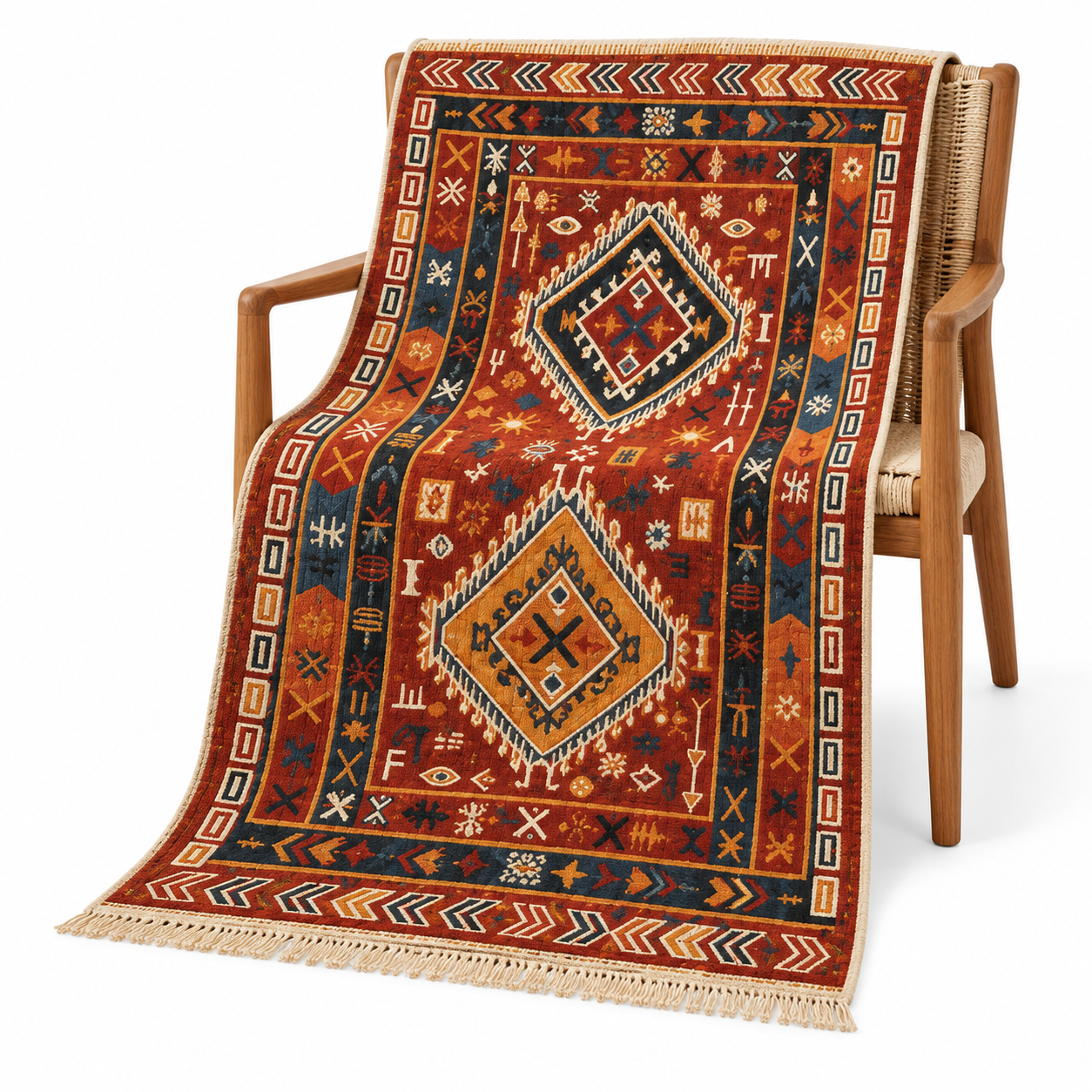 Amazigh Berber Kilim Rug Pattern Digital Download Artwork