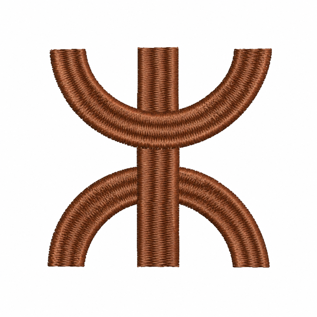 Amazigh Berber Letter Embroidery Design Instant Digital Download Sizes
