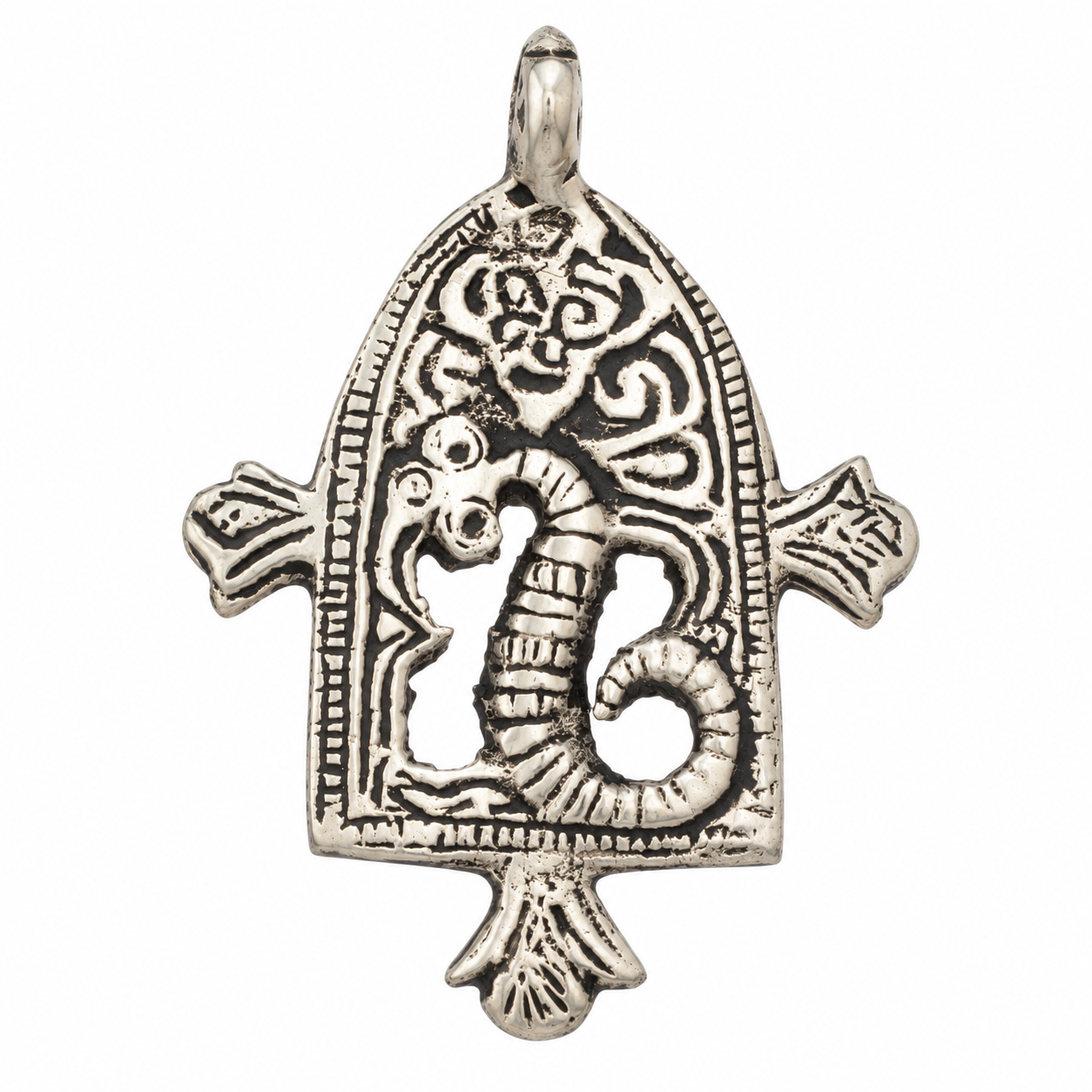 Amazigh Berber LOUHA Silver Amulet Necklace from Todrha Valley