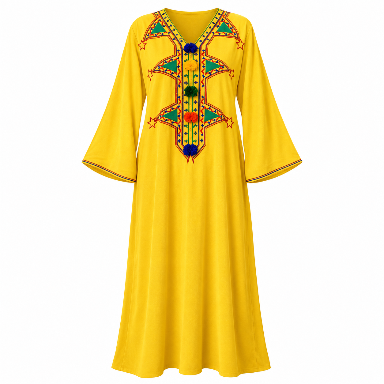 Amazigh Berber Machine Embroidery Design Djellaba Pattern Files