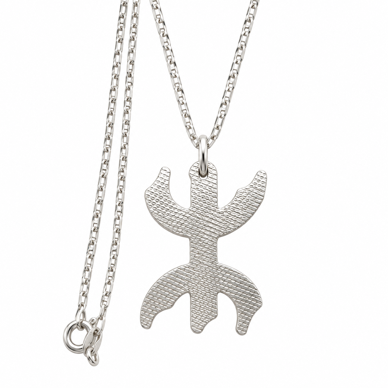 Amazigh Berber Sterling Yaz Symbol Necklace with Symbolic gifts with history