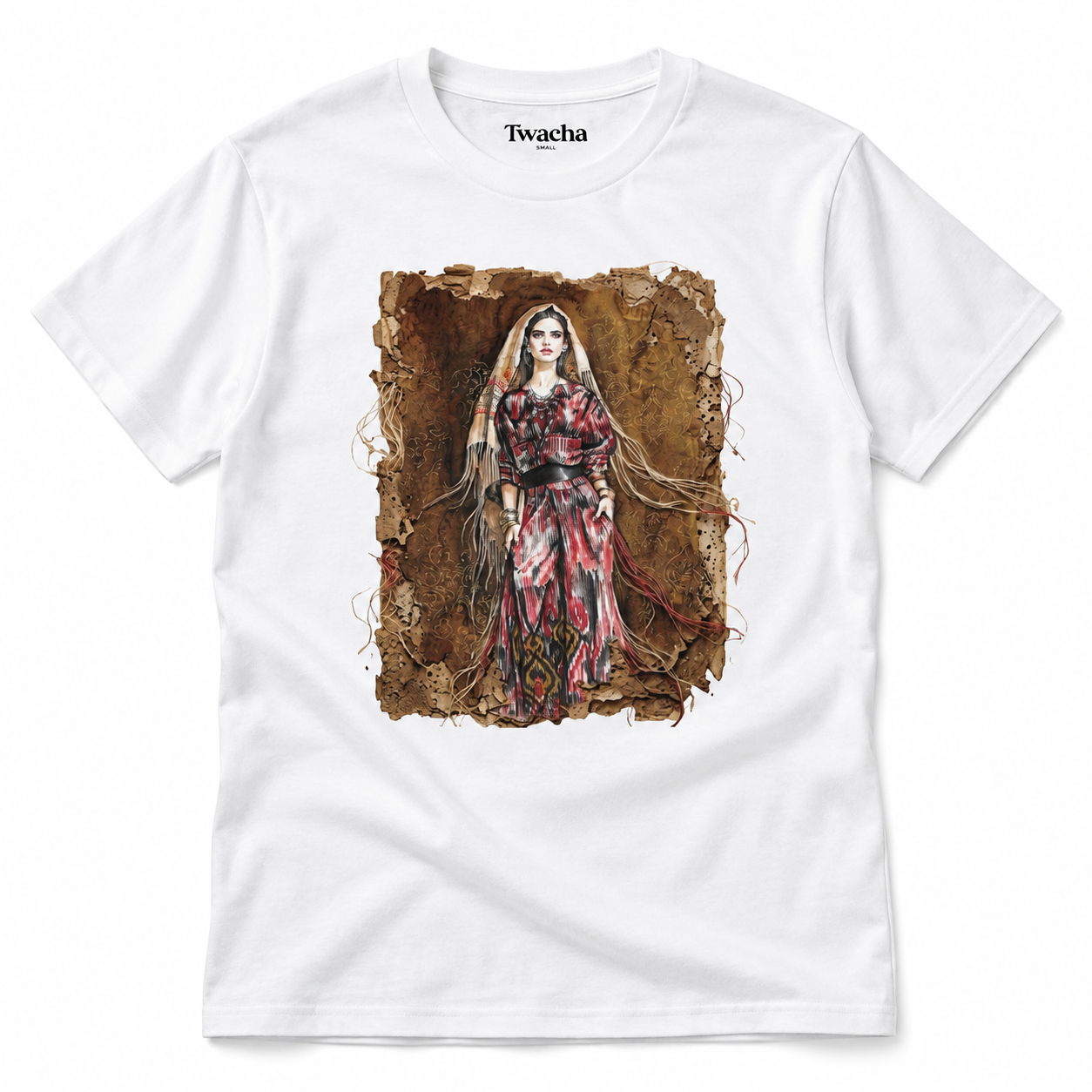 Amazigh Berber Woman Portrait Culture Art Graphic T-Shirt