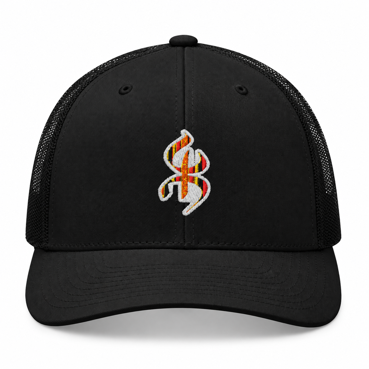 Amazigh Classic Trucker Cap with Mesh Back Panel Motif