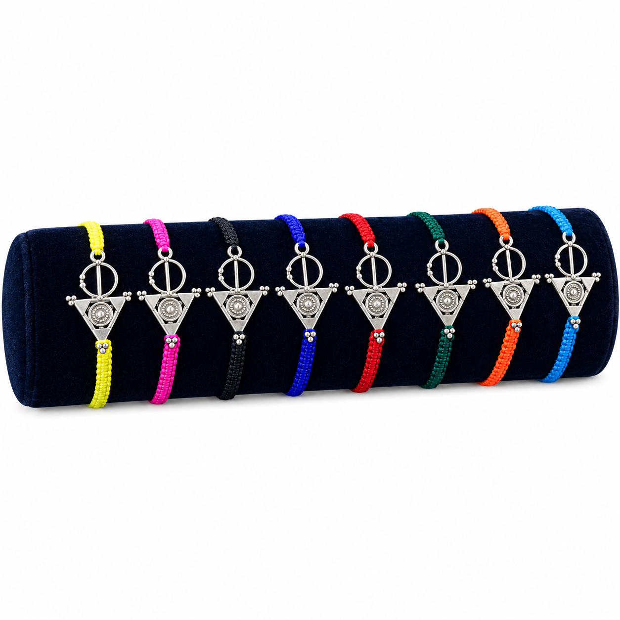 Amazigh Tazerzit Bracelet Jewelry Set with Berber Fibula Charms