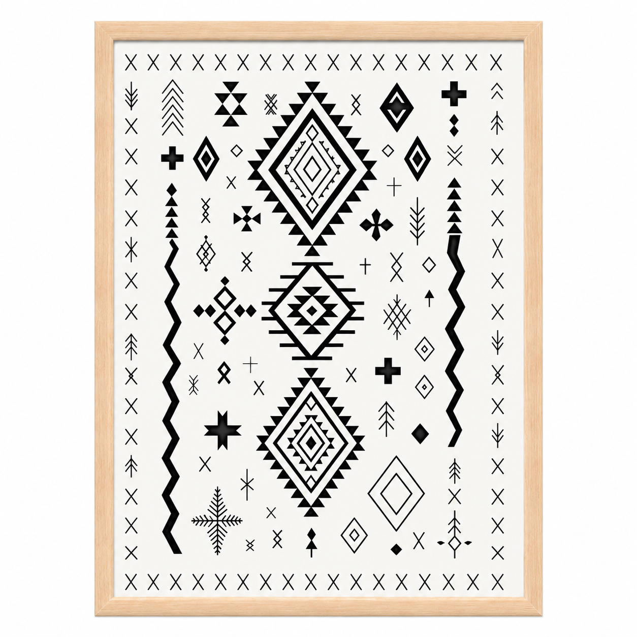 Amazigh Yaz Printable Poster Artwork Instant Digital Download