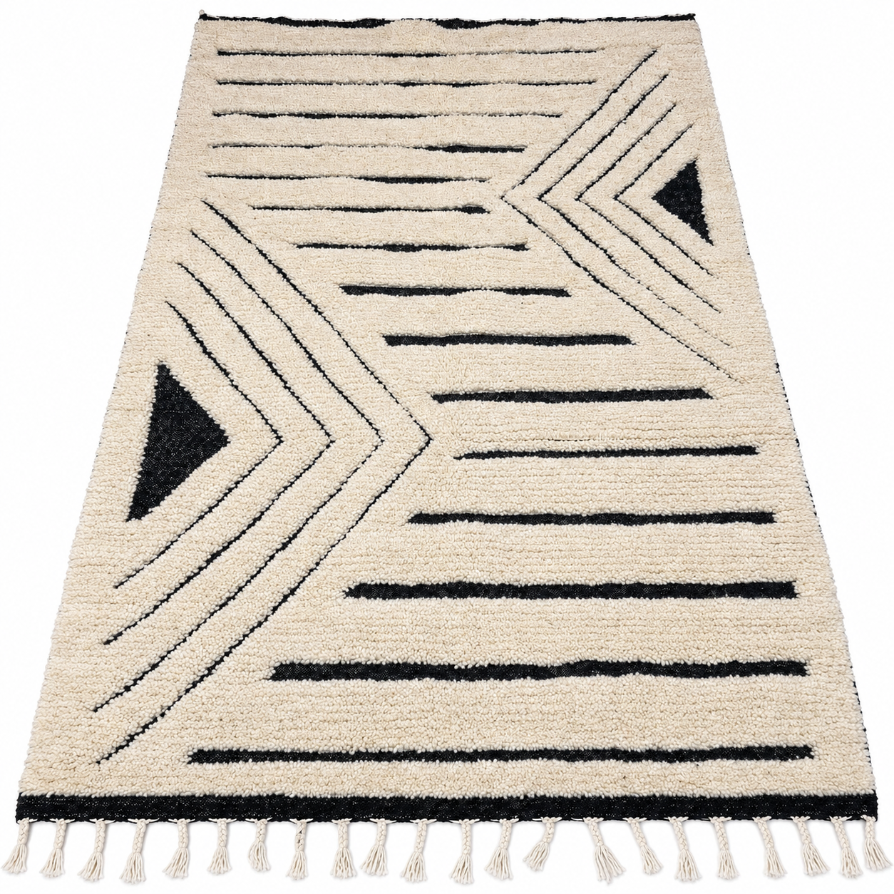 Berber Amazigh Akhnif Kilim Rug Taznakht Handwoven Wool Tribal Design