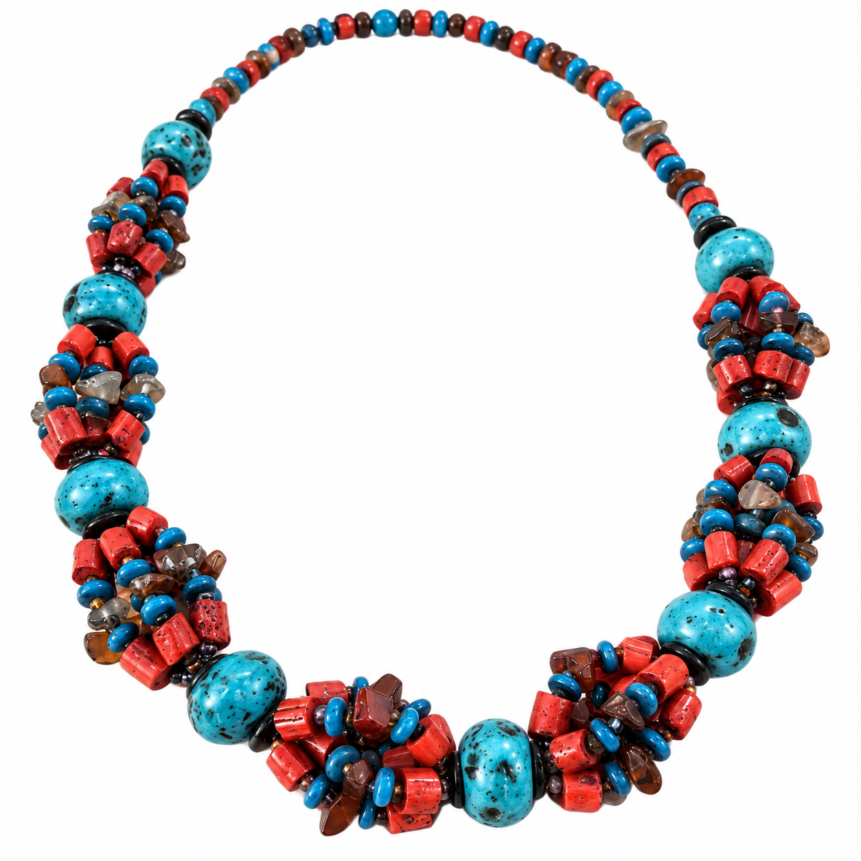 Berber Amazigh Treasures of the High Mountains Antique Necklace