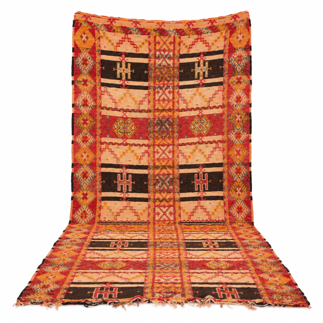 Berber Azilal Rug with Amazigh Colorful Tribal Patterns