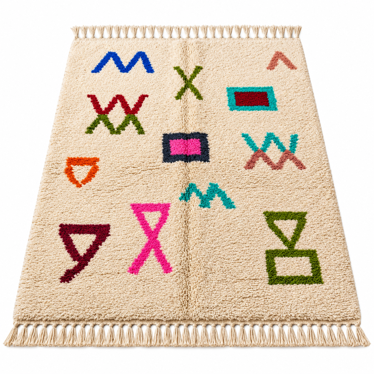 Berber Azilal Tifinagh Lettres Symboles Amazighs Yamiriam Rug