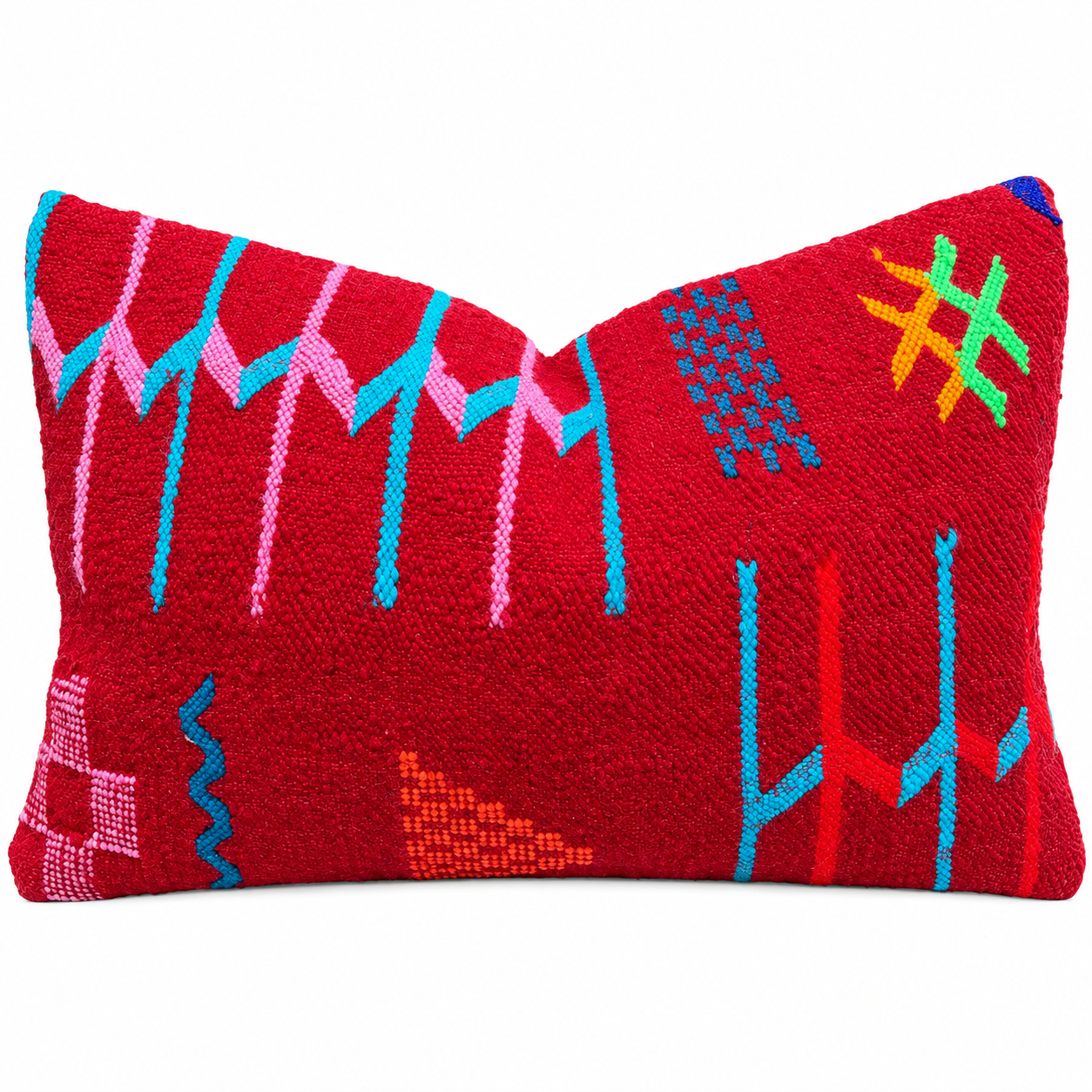 Berber Handmade Wool Pillow Cover with Traditional Cushion Design