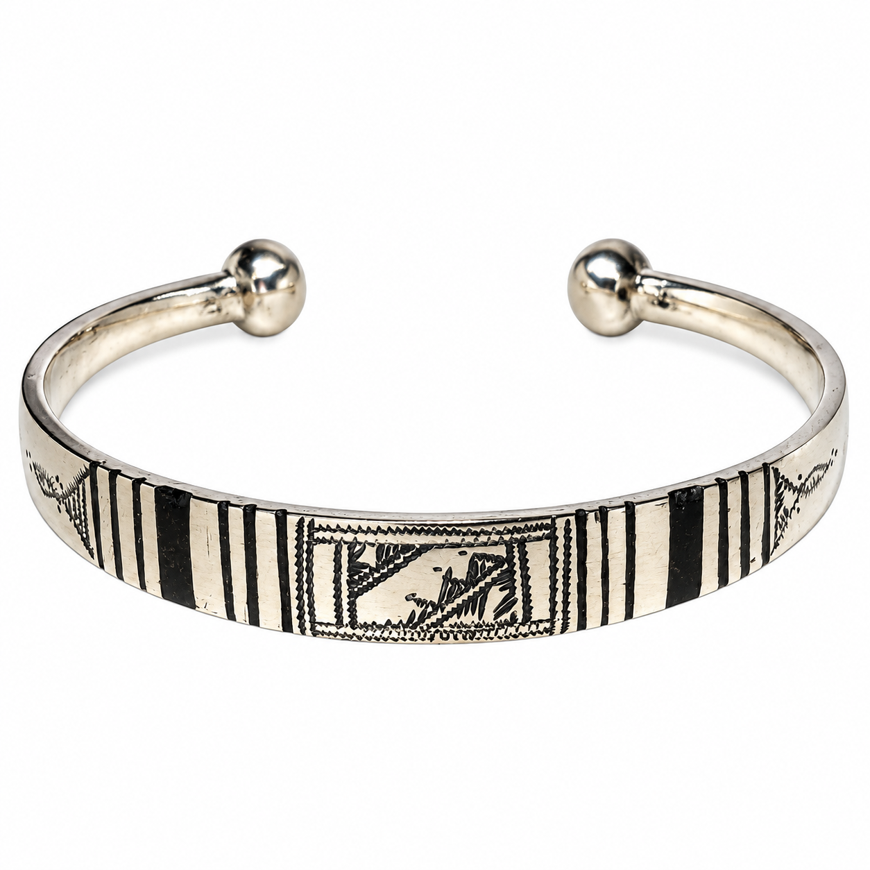 Berber Tuareg Elkze Tenere Traditional Bracelet with Amazigh Style