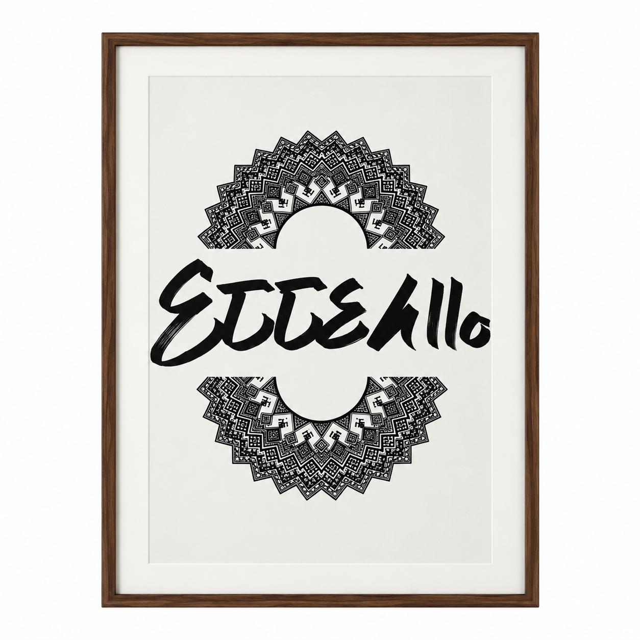 Personalized Amazigh Mother Name Tifinagh Calligraphy Berber Printable Download