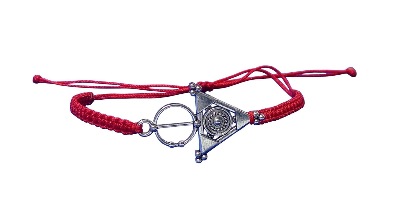 Amazigh Tazerzit Bracelet Jewelry Set with Berber Fibula Charms