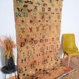 Berber Azilal Wool Rug Handmade Geometric Large Rug