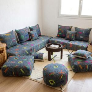 Amazigh Berber Modular Floor Sofa Seating Pouf Living Room