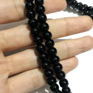 Berber Amazigh Tuareg Onex Hematite Beaded Color Cord Necklace