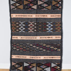Amazigh Traditional Artisanal Wool Carpet Design Heritage Rug
