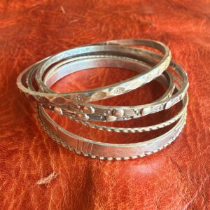Amazigh Berber Bracelet Jewelry Set with Vintage Bangles Styles