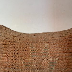 Berber Handmade Wool Pillow Cover Vintage Kilim Style Rustic Pink