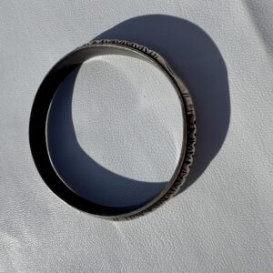 Antique Berber Amazigh Silver Bracelet with Traditional Jewelry Design