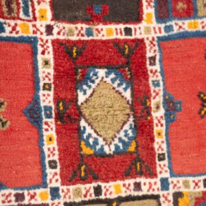 Amazigh Taznakht Berber Mosaic Colorful Tribal Wool Rug