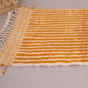 Amazigh Berber Handmade Wool Rug for Living Room Decor
