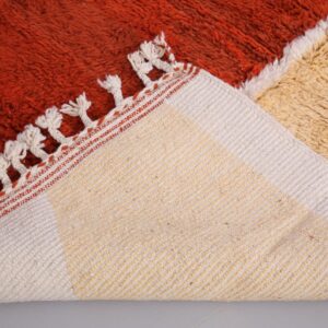 Amazigh Berber Handwoven Wool Rug Custom Living Room Design