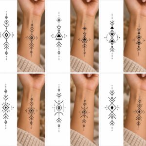 Amazigh Tazerzit Tattoo Designs Digital Download Bundle with 114 Symbols