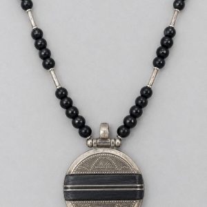 Berber Tuareg Sahara Statement Necklace with Amazigh Artisan Design
