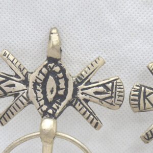 Amazigh Berber Tizerzai Fibula Pair Vintage Tribal Jewelry